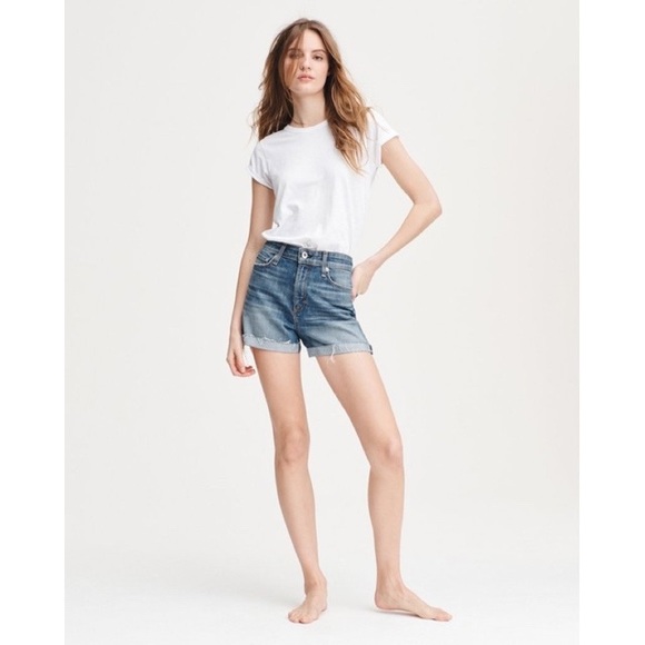 Rag & Bone Nina High-Rise Short - Picture 2 of 12